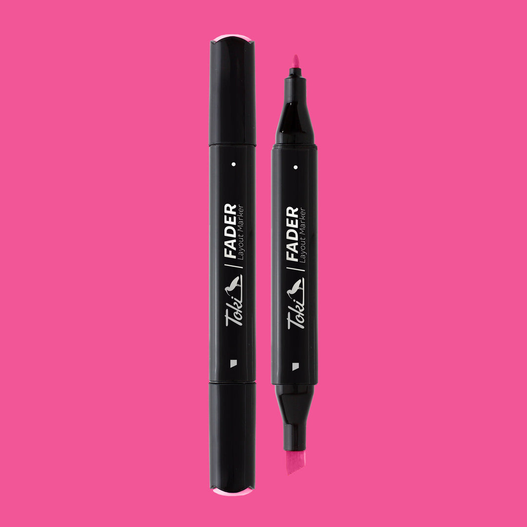 Toki Fader Marker R607 Vivid Pink