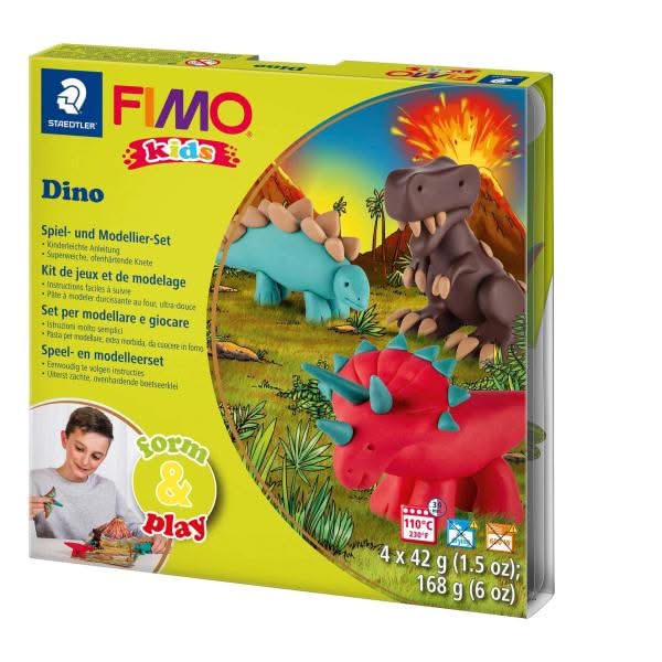 FIMO kids form &amp; play Dino - Kidis Art