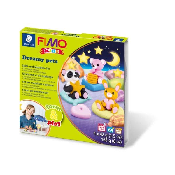FIMO kids form &amp; play Set Dreamy Pets - Kidis Art