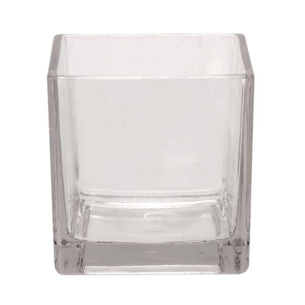 Glas rechteck 12x12x12cm - Kidis Art