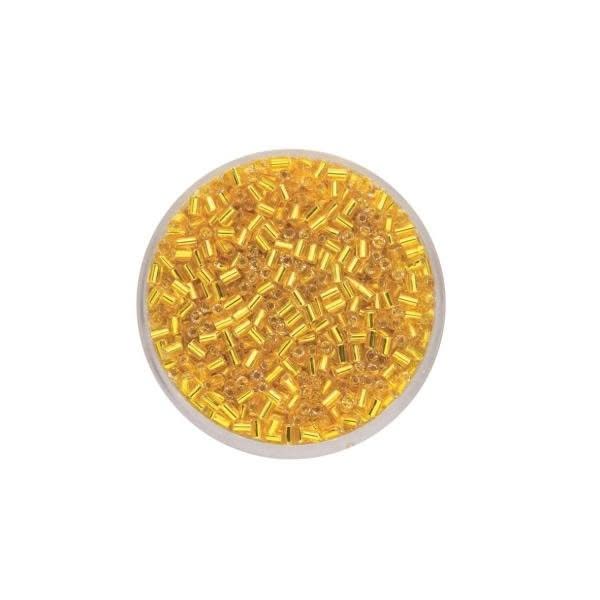Glasstifte 2,0mm Silbereinzug gelb 17g - Kidis Art
