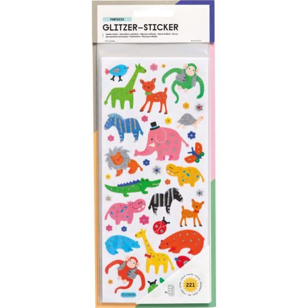 Glitzer-Sticker &