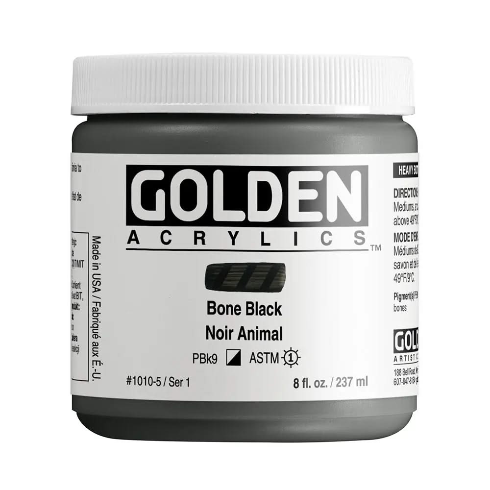 Golden Heavy Body Acrylfarbe Siena Gebrannt 59 ml - Kidis Art