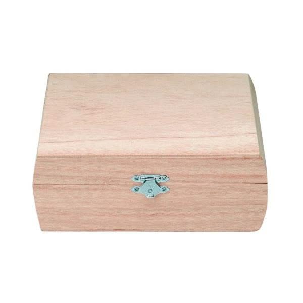 Holzbox quadrt. 18,5x18x6,7cm FSC Kiefer NZ - Kidis Art
