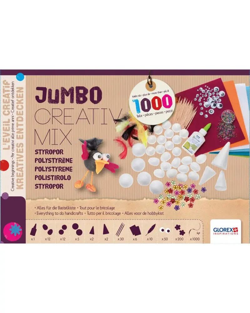 Jumbo Creativ-Mix Styropor - Kidis Art