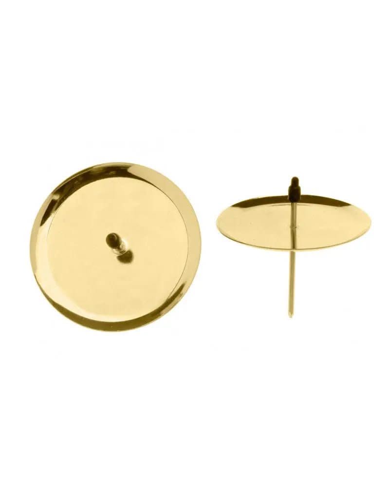 Kerzenhalter 4St 10cm goldfarben - Kidis Art