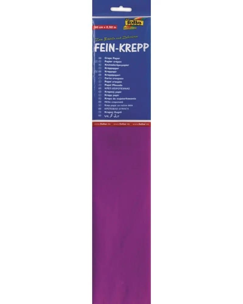 Krepp-Papier 32g/m2 primel - Kidis Art