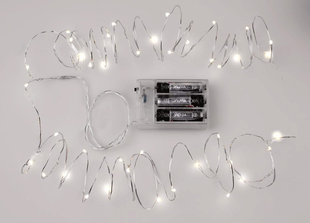 Lichterkette 40St f. 3xAA 2x2m LED - Kidis Art