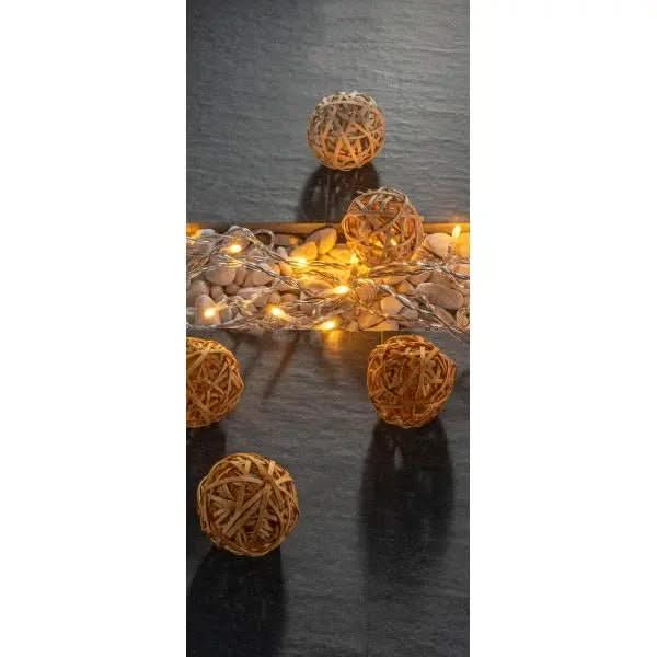 Lichterkette,10 warm-weiss LED - Kidis Art