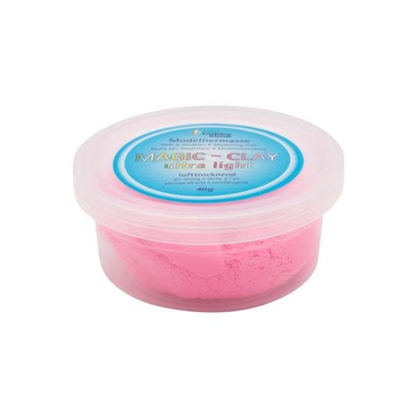 Magic-Clay ultra-light 40g lufttrocknend rosa - Kidis Art
