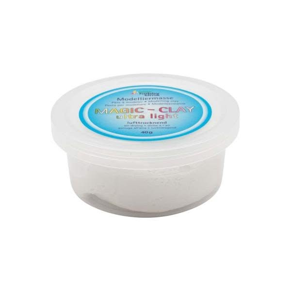 Magic-Clay ultra-light 40g lufttrocknend weiss - Kidis Art