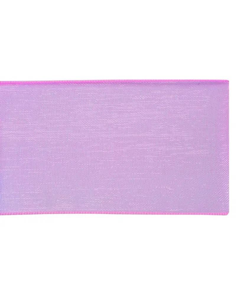 Organza Band 25mm 5m, rosa - Kidis Art