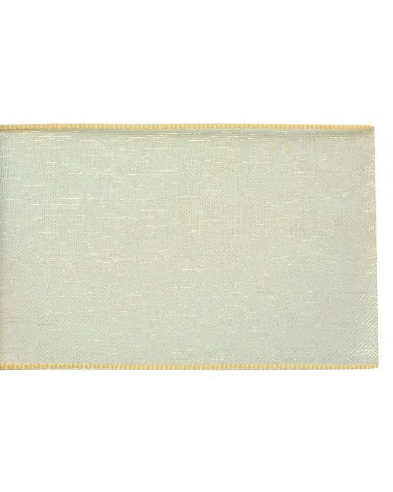 Organza Band 38mm 5m, creme - Kidis Art