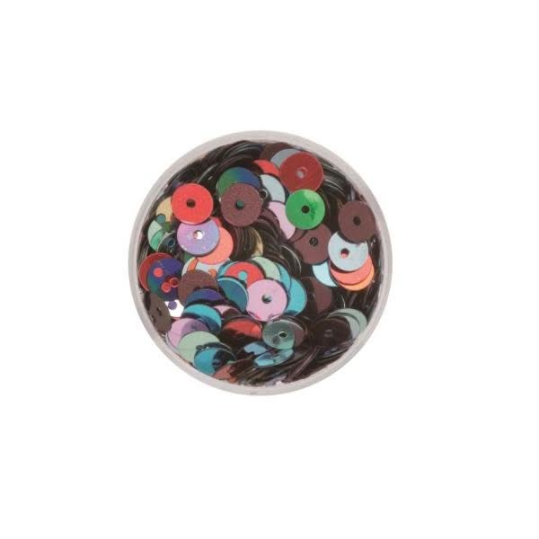 Paillettenscheiben mix 6mm 7gr - Kidis Art