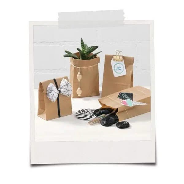 Papiertüten natur, 15 ST - Kidis Art