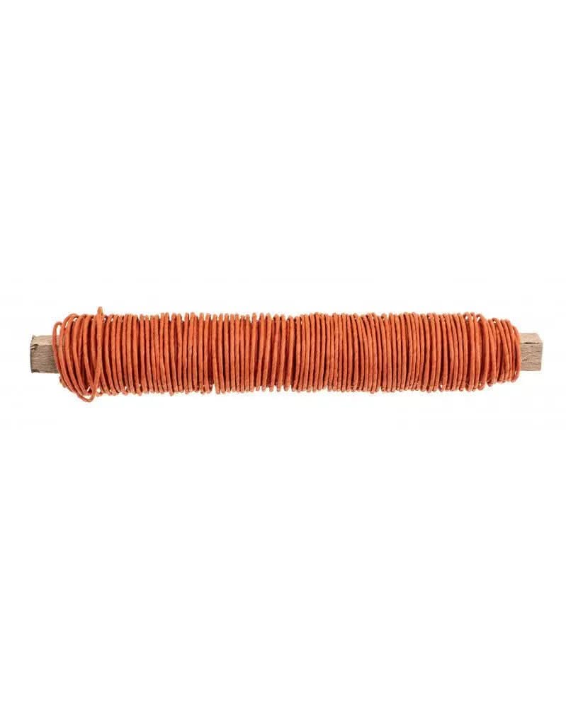 Papierwickeldraht 0,8mm, 22m orange - Kidis Art