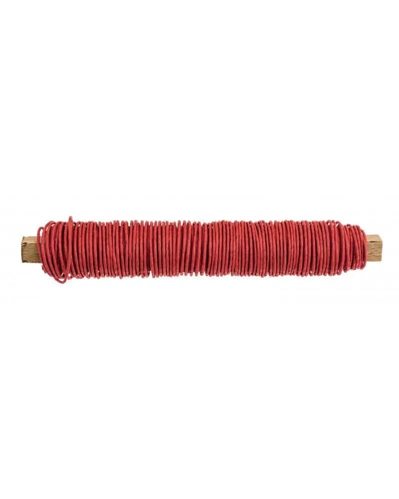 Papierwickeldraht 0,8mm, 22m rot - Kidis Art