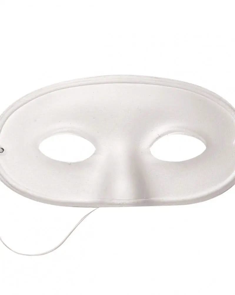Papp-Halbmaske 17,5x9,5cm 2St - Kidis Art