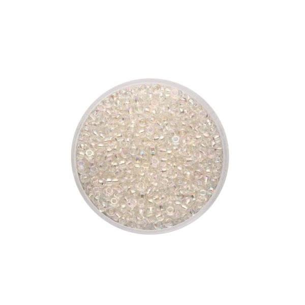 Rocailles 2,6mm Rainbow kristall 17g - Kidis Art