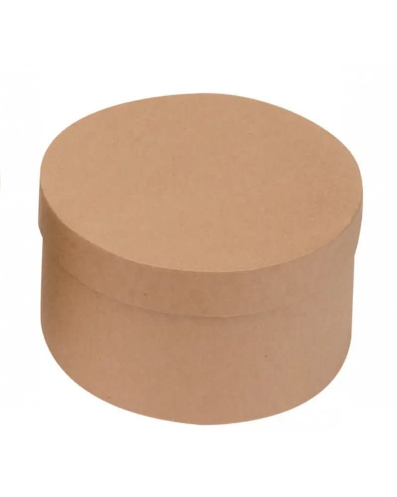 Rundbox Pappe D 100/H 55mm - Kidis Art