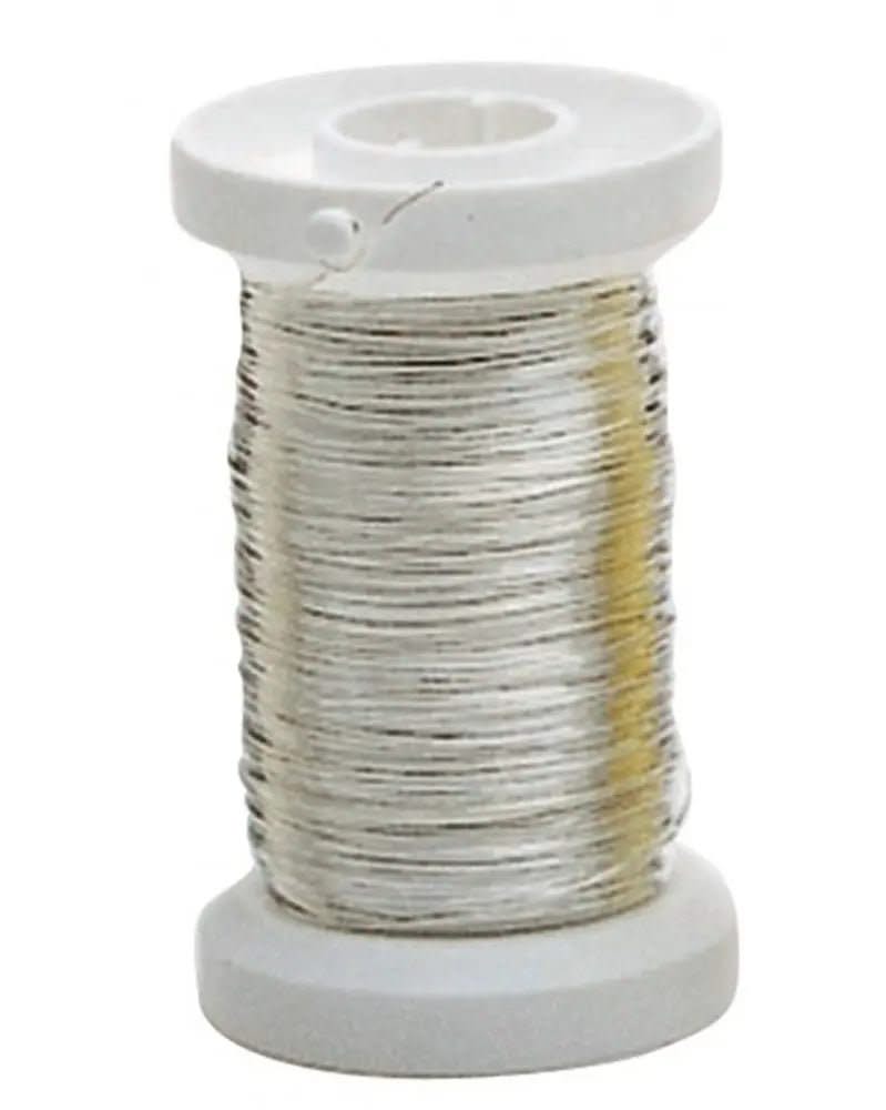 Silberdraht 0,4mm 40m - Kidis Art