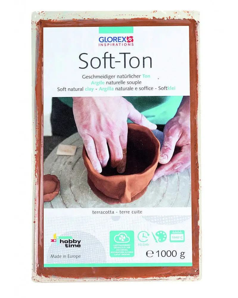 Soft-Ton terracotta 1000g - Kidis Art