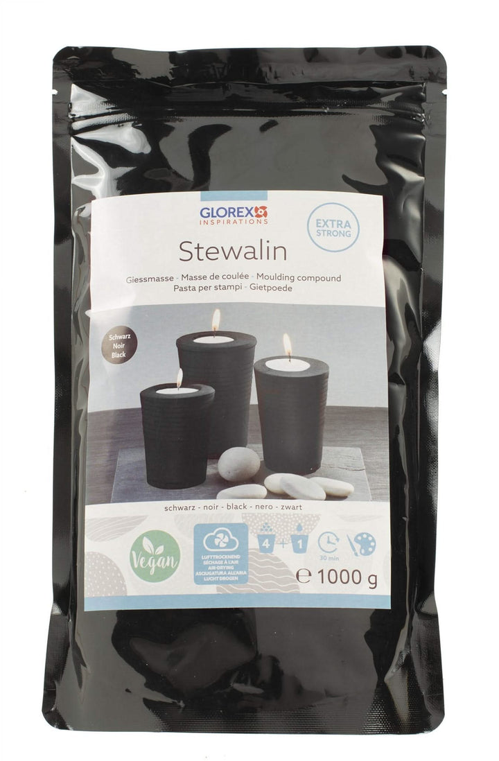 Stewalin schwarz 1kg - Kidis Art