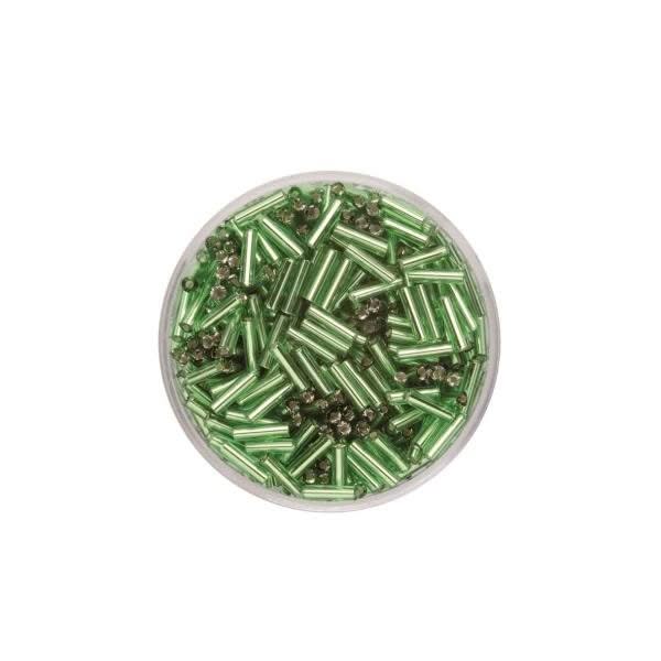 Stifte Silbereinzug grün 6mm 17gr - Kidis Art
