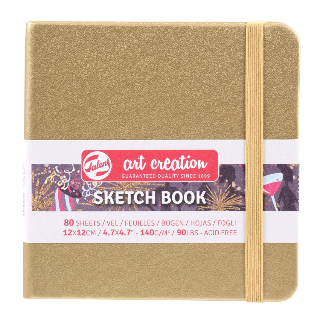 Talens Art Creation Skizzenbuch Weißgold 12 x 12 cm 140 g 80 Bogen - Kidis Art