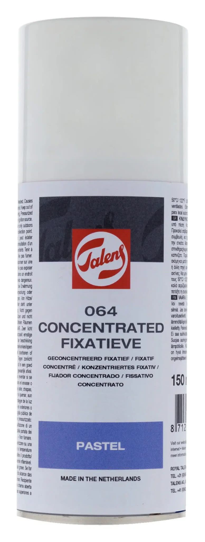 Talens Konzentriertes Fixativ Für Weiche Past.+ Holzkohle - Kidis Art