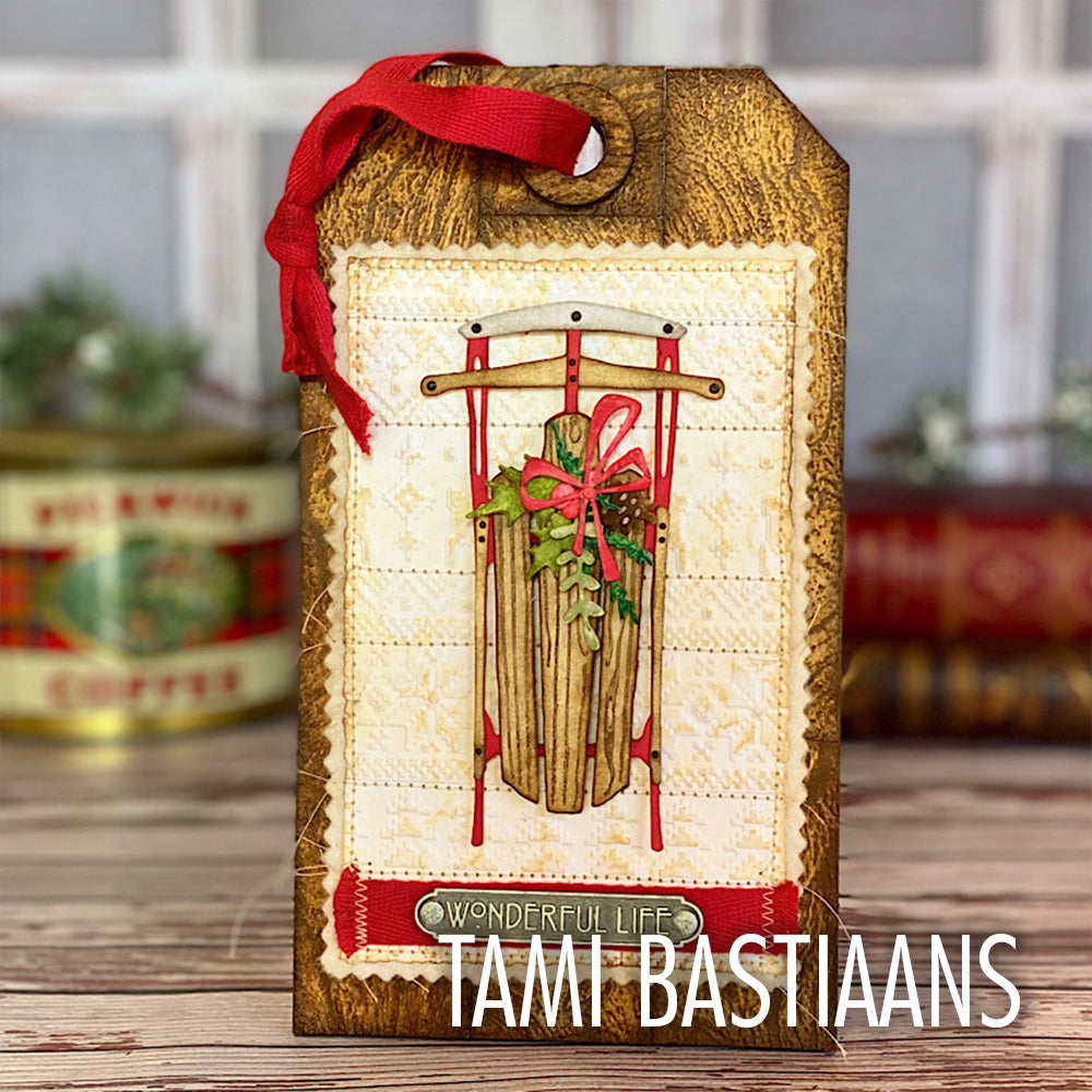 Multi-Level Texture Fades Prägefolder - Weihnachten by Tim Holtz