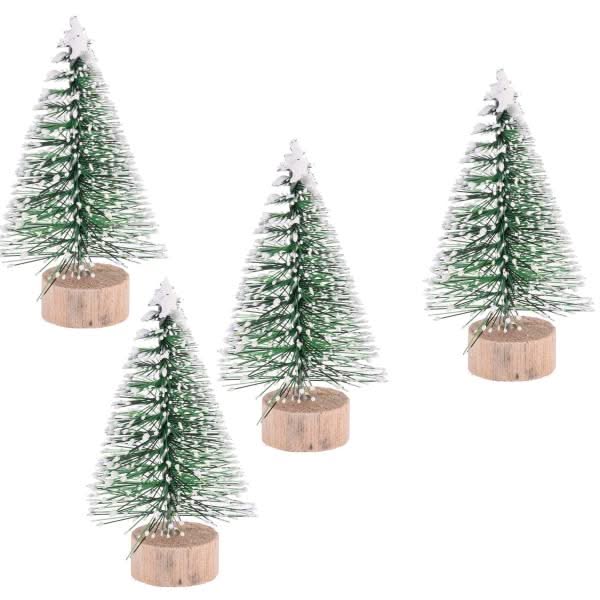 Tannenbaum mit Schnee, 3,5x7cm, 3St - Kidis Art