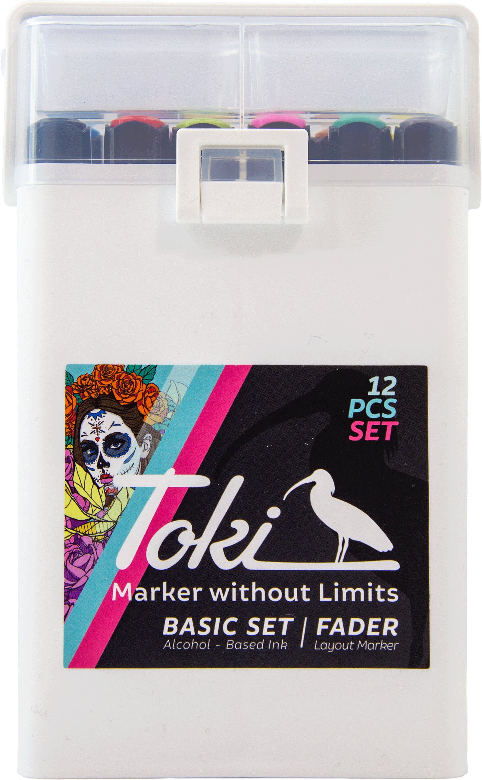 Toki Fader Marker 12er Basic Set