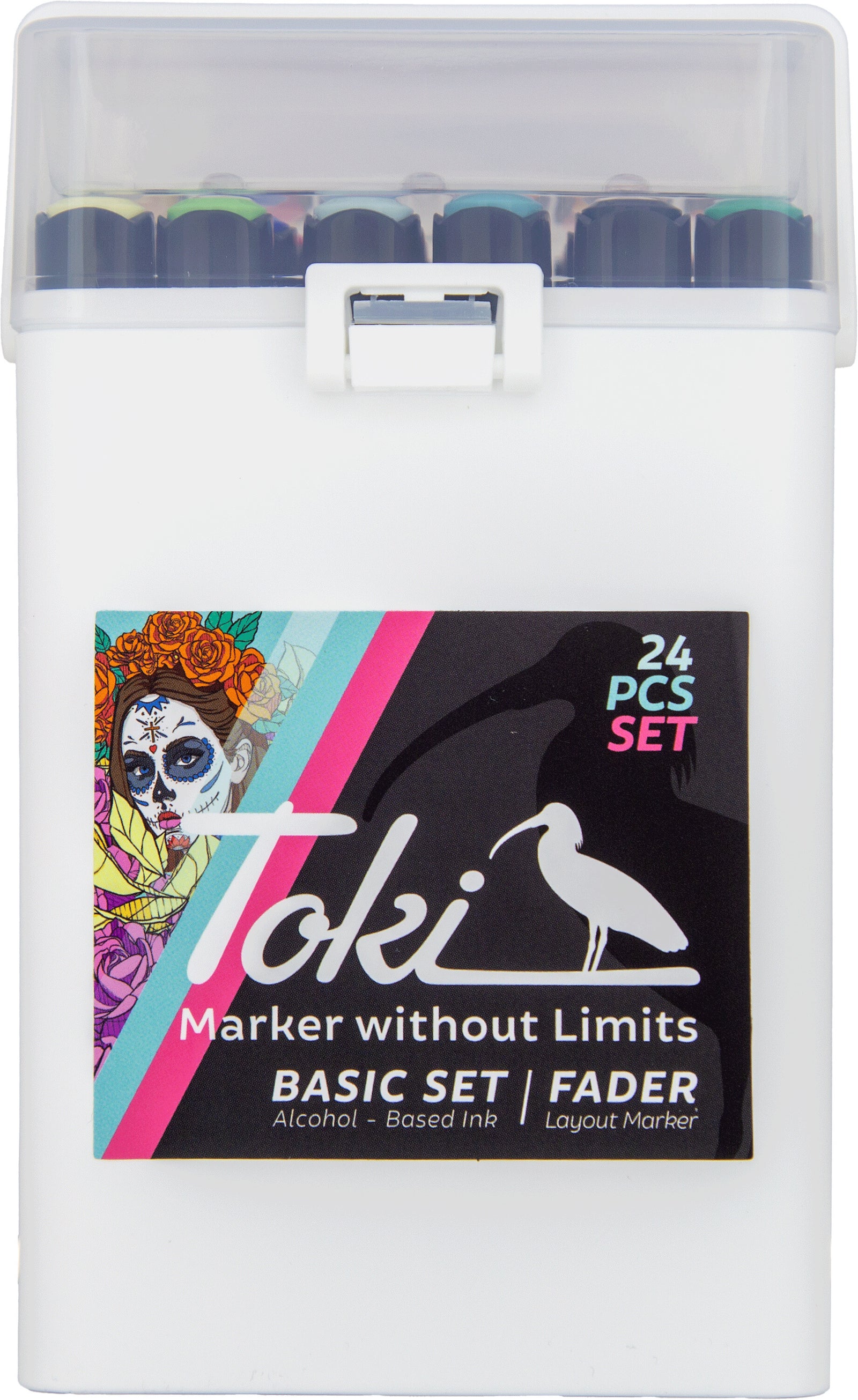 Toki Fader Marker 24er Basic Set