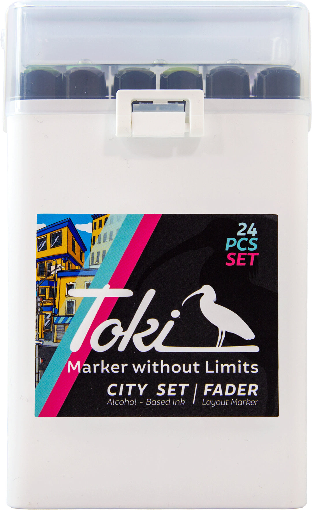 Toki Fader Marker 24er City Set