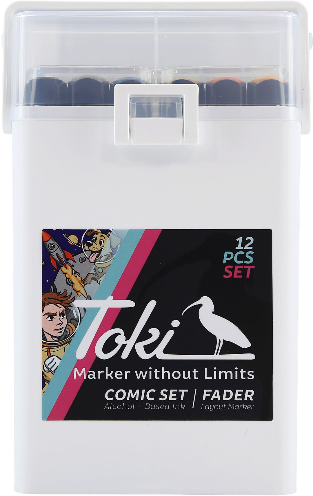 Toki Fader Marker 12er Comic Set