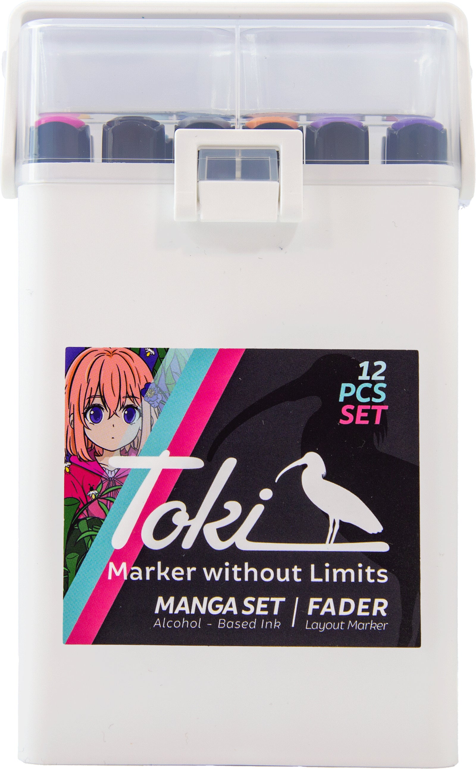 Toki Fader Marker 12er Manga Set
