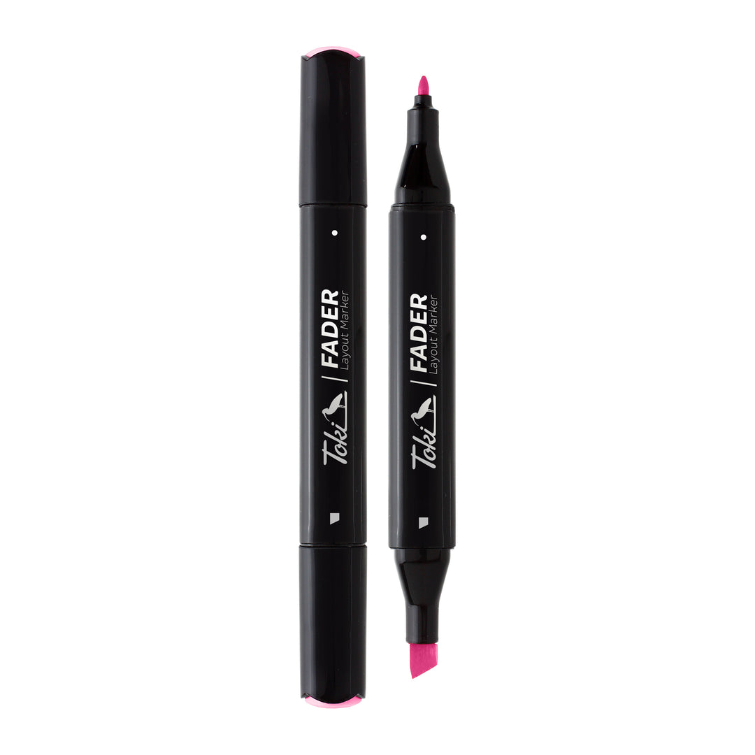Toki Fader Marker R607 Vivid Pink