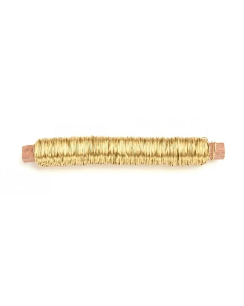 Wickeldraht goldfarben 0,5mm - Kidis Art